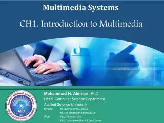 Multimedia Systems