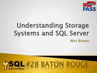 understanding storage systems and sql server