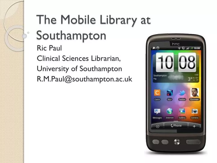 the mobile library at southampton