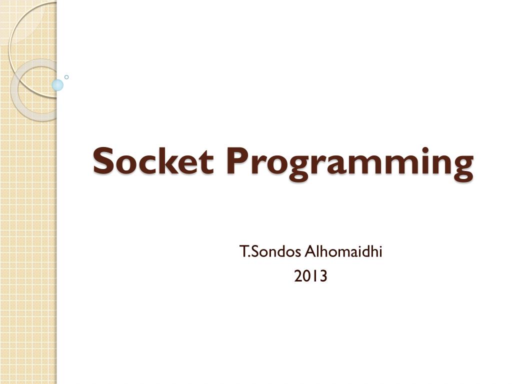 PPT - Socket Programming PowerPoint Presentation, free download - ID ...