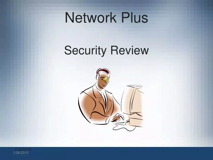 network plus security review