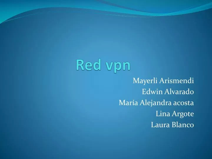 red vpn