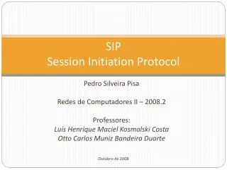 sip session initiation protocol