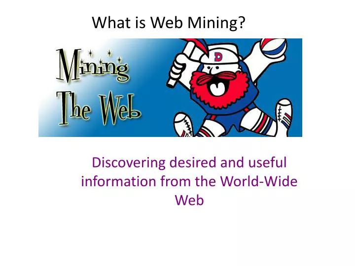 what is web mining