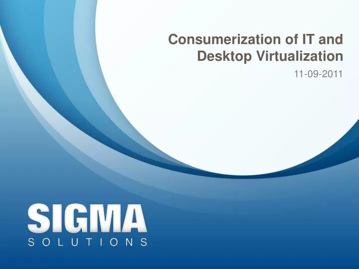 consumerization of it and desktop virtualization