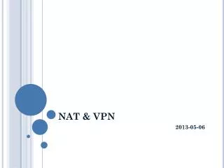 NAT &amp; VPN