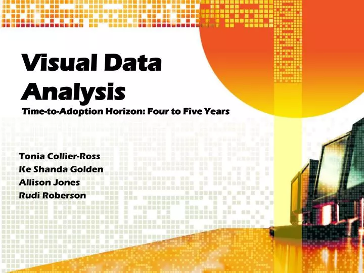 visual data analysis time to adoption horizon four to five years