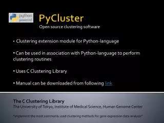 PyCluster