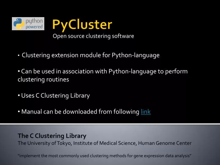 open source clustering software