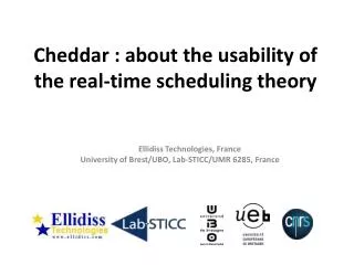 Cheddar : about the usability of the real-time scheduling theory
