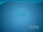 SOAP - slide 1