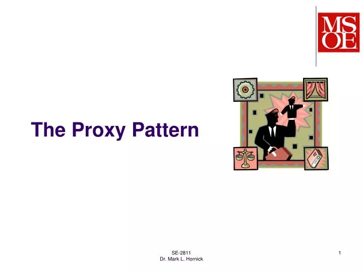 the proxy pattern
