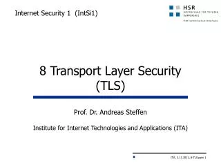 Internet Security 1 ( IntSi1 )