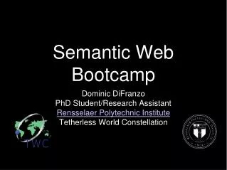 Semantic Web Bootcamp