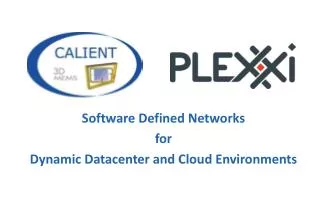 Software Defined Networks for Dynamic Datacenter and Cloud Environments