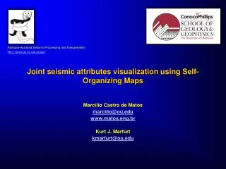 Joint seismic attributes visualization using Self-Organizing Maps