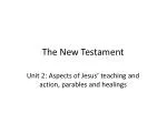 Exploring Jesus' Teachings: Parables, Healings, and Miracles Analysis | Jesus’ Theological Messages Unveiled - slide 1