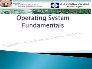 Operating System Fundamentals