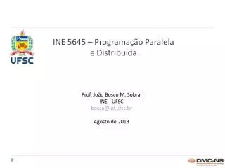 ine 5645 programa o paralela e distribu da