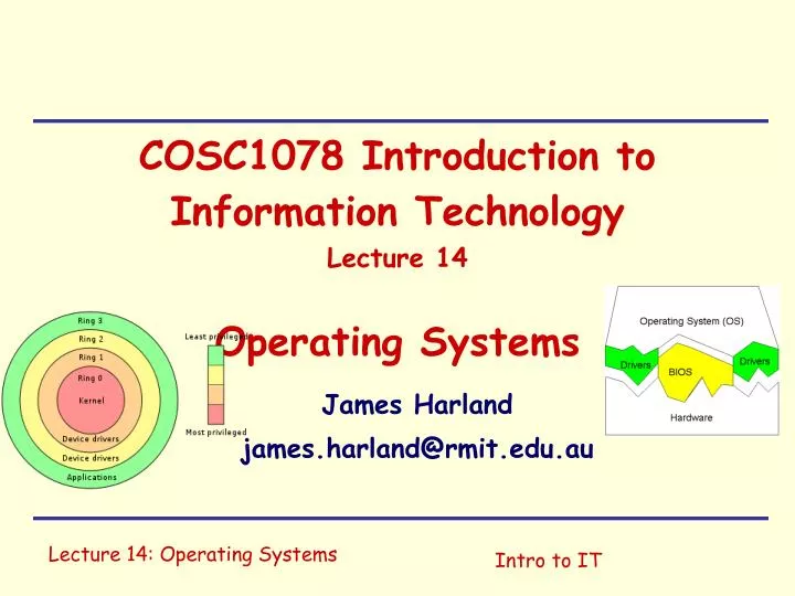 james harland james harland@rmit edu au