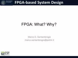 FPGA: What ? Why ?