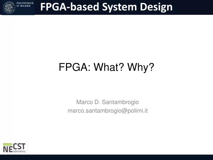 fpga what why