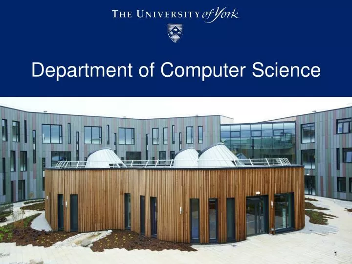 department of computer science