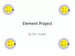 Element Project - slide 1