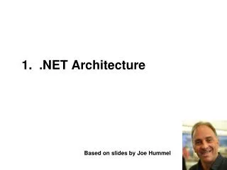 1. .NET Architecture