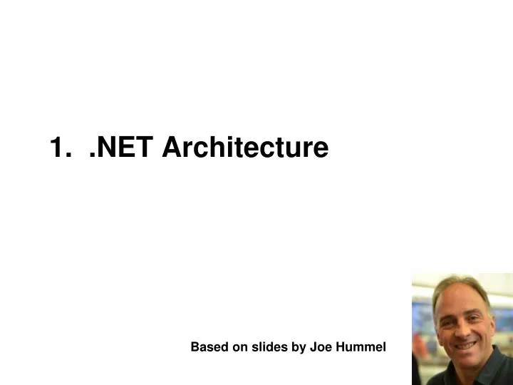1 net architecture