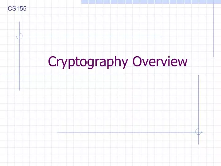 cryptography overview