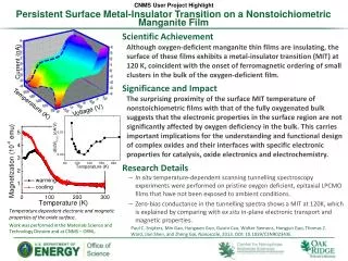 Persistent Surface Metal-Insulator Transition on a Nonstoichiometric Manganite Film