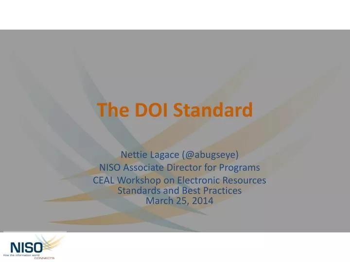 the doi standard