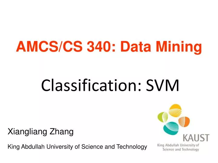 classification svm