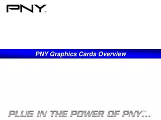 PNY Graphics Cards Overview