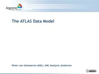 The ATLAS Data Model