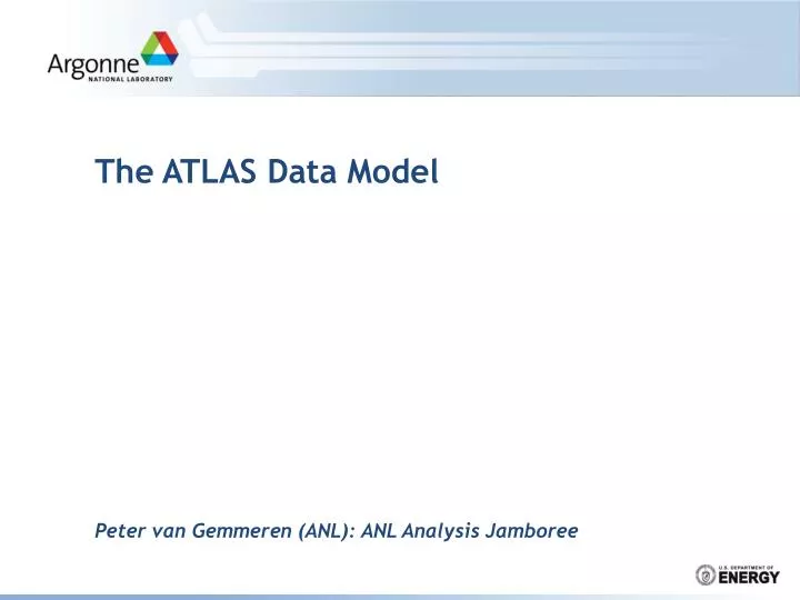 the atlas data model
