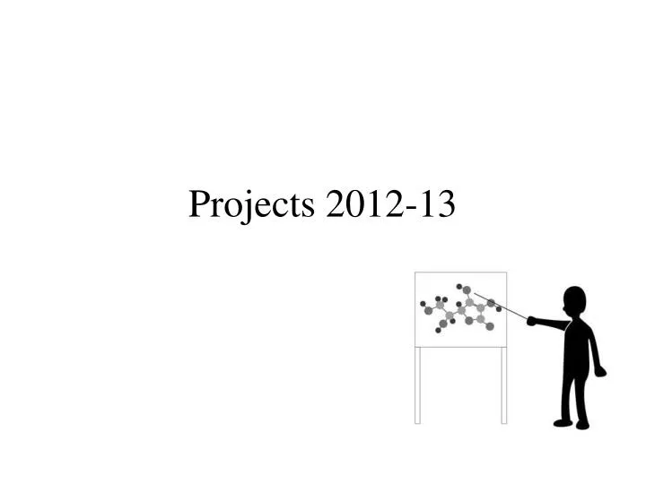 projects 2012 13