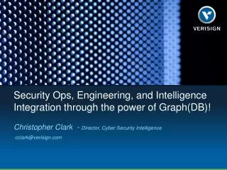 Security Ops, Engineering, and Intelligence Integration through the power of Graph(DB)!