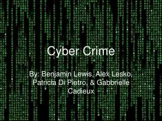 Cyber Crime