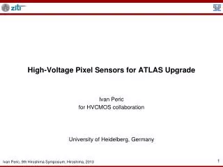 High-Voltage Pixel Sensors for ATLAS Upgrade