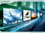 Cyber Security for Smart Grid - slide 1