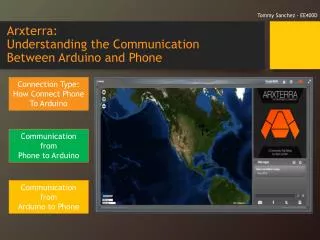 Arxterra : Understanding the Communication Between Arduino and Phone