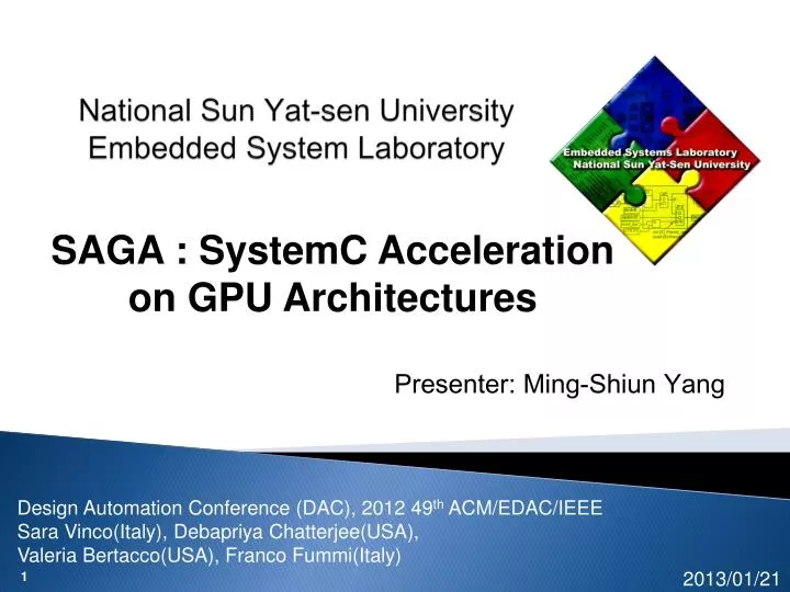 national sun yat sen university embedded system laboratory