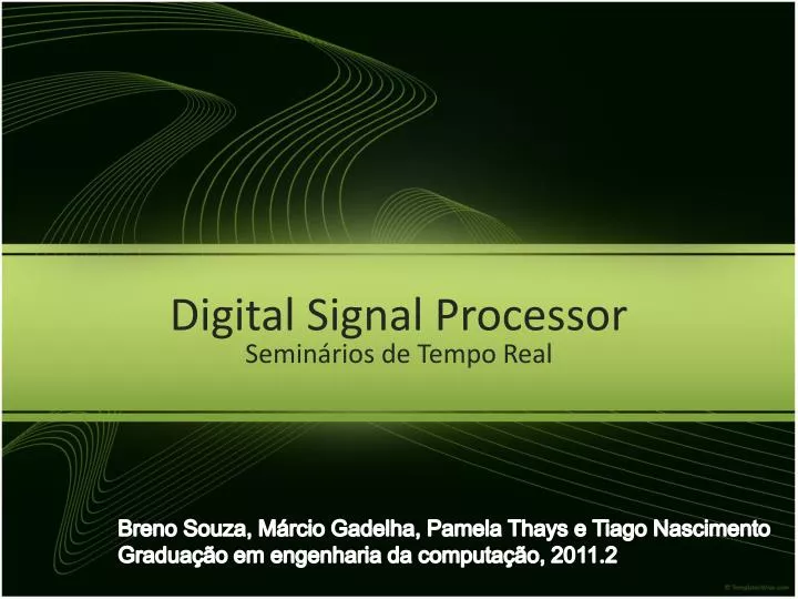 digital signal processor