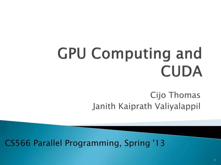 cs566 parallel programming spring 13