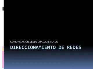 comunicaci n desde cualquier lado