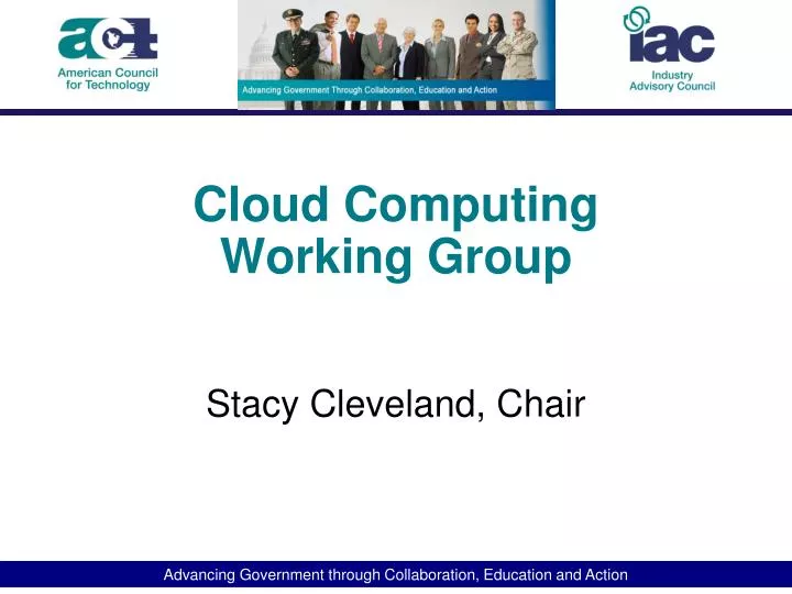 cloud computing working group