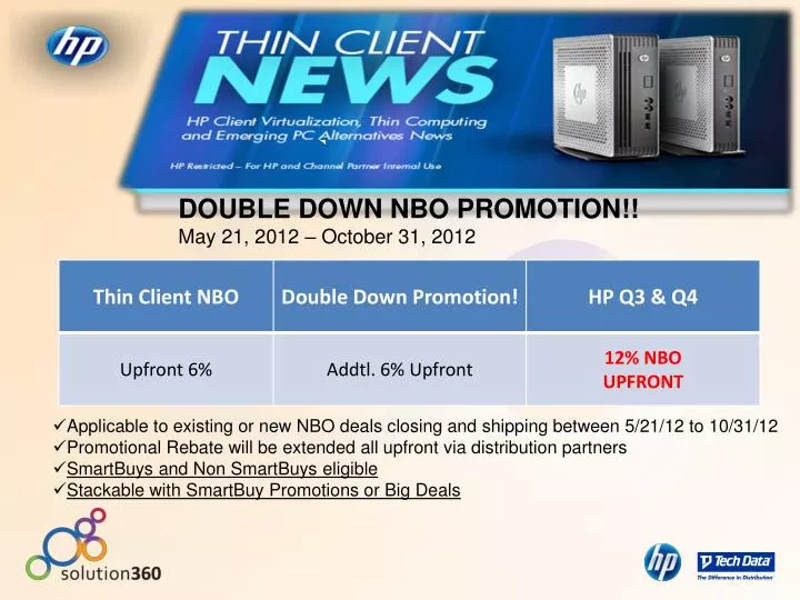 double down nbo promotion may 21 2012 october 31 2012