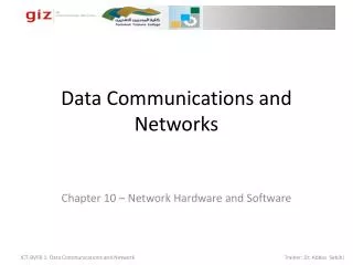Data Communications and Networks